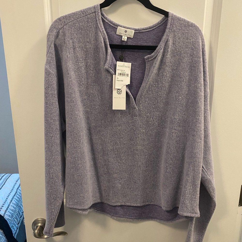 Periwinkle socialite sweater XL